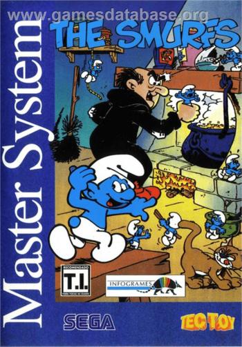 Cover Smurfs, The for Master System II